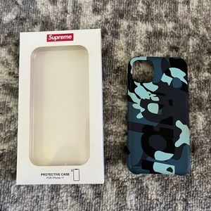 Supreme Blue CAMO IPHONE 11 CASE
